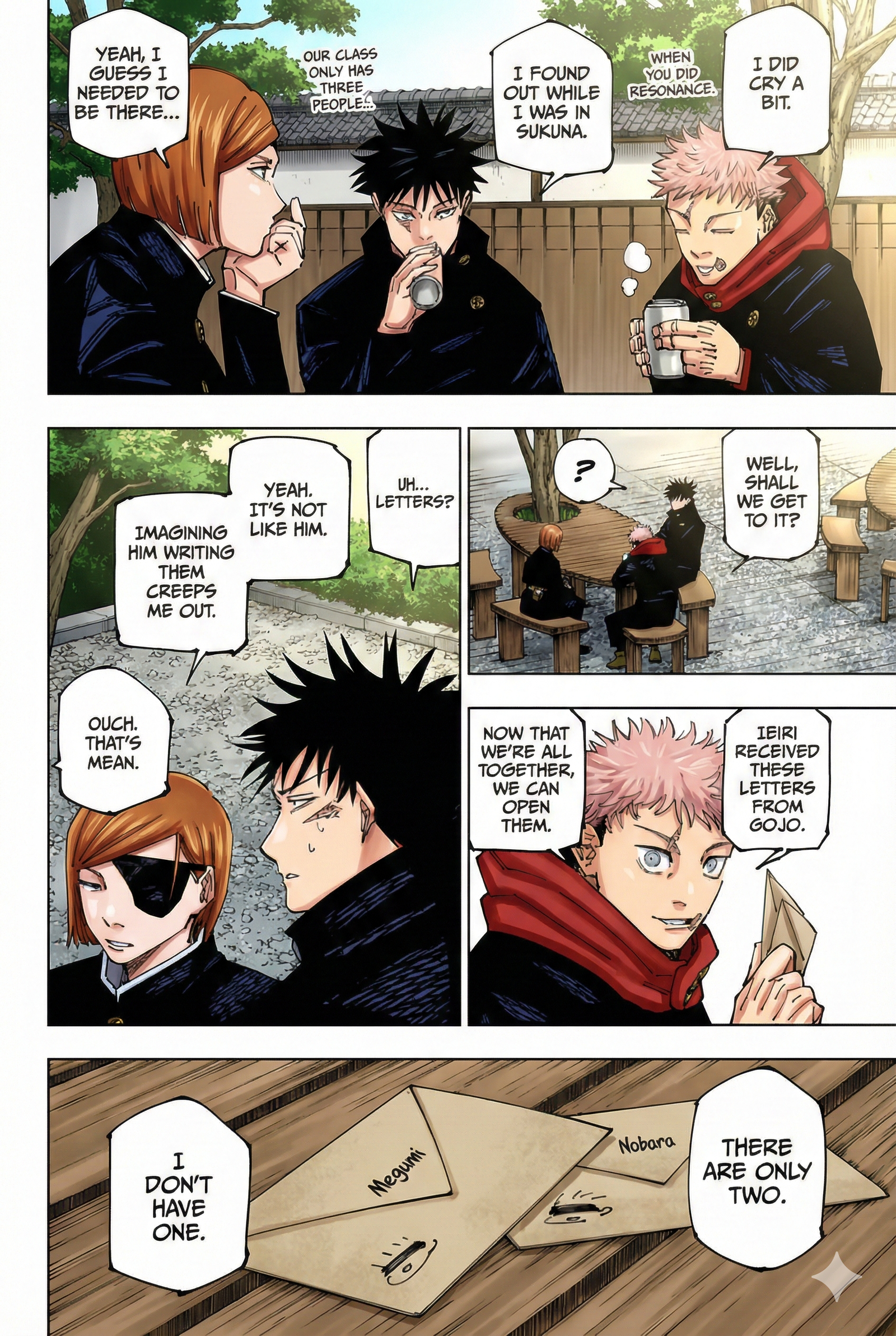 Jujutsu Kaisen Chapter 268 Page 15 - Colored Manga Panel