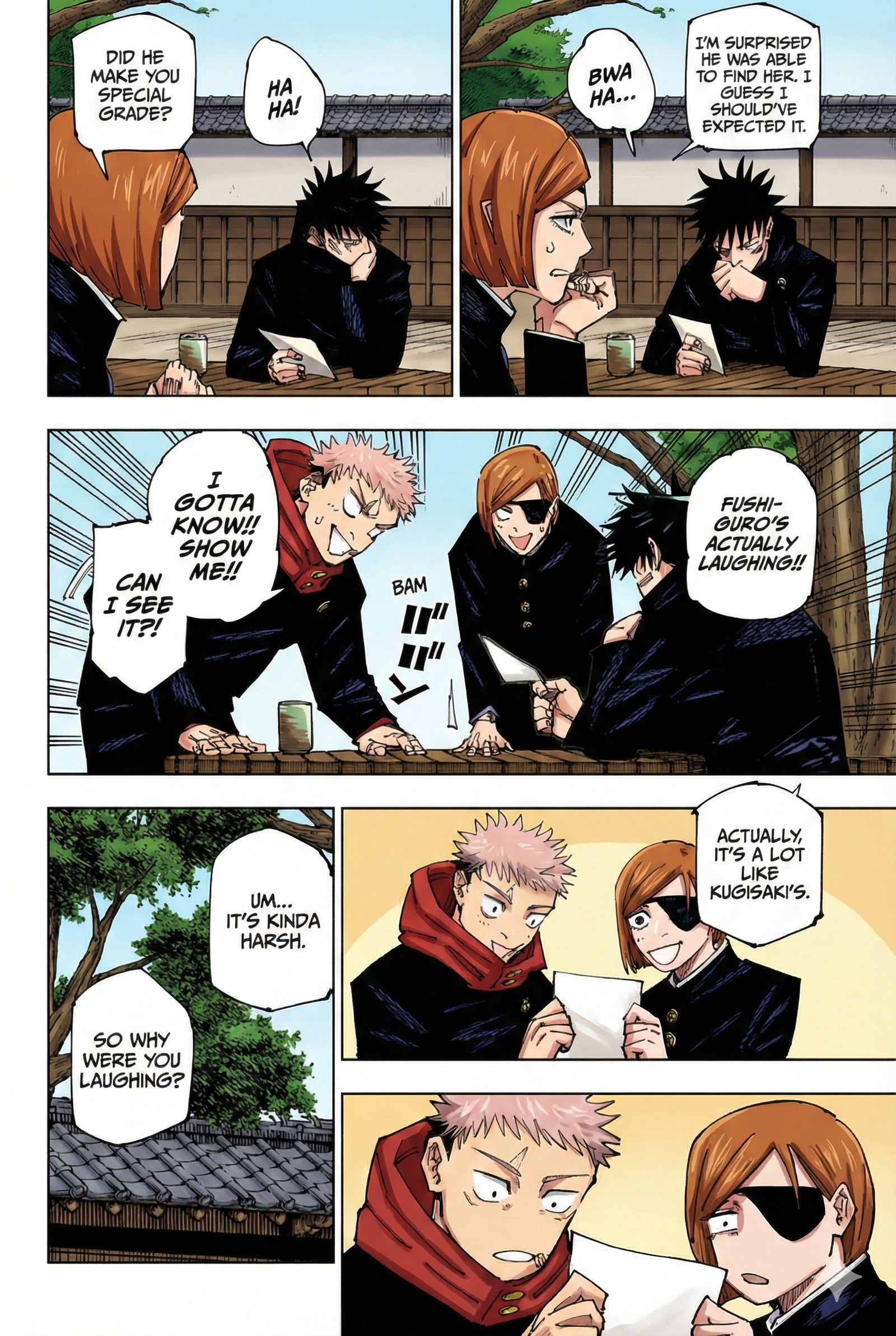 Jujutsu Kaisen Chapter 268 Page 17 - Colored Manga Panel