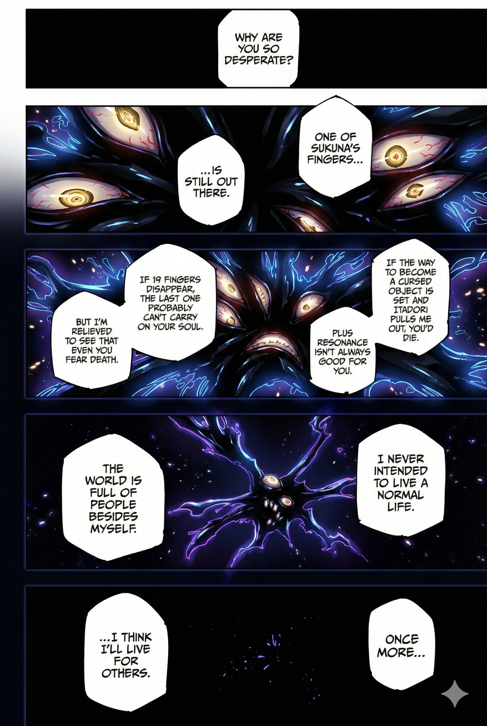 Jujutsu Kaisen Chapter 268 Page 2 - Colored Manga Panel