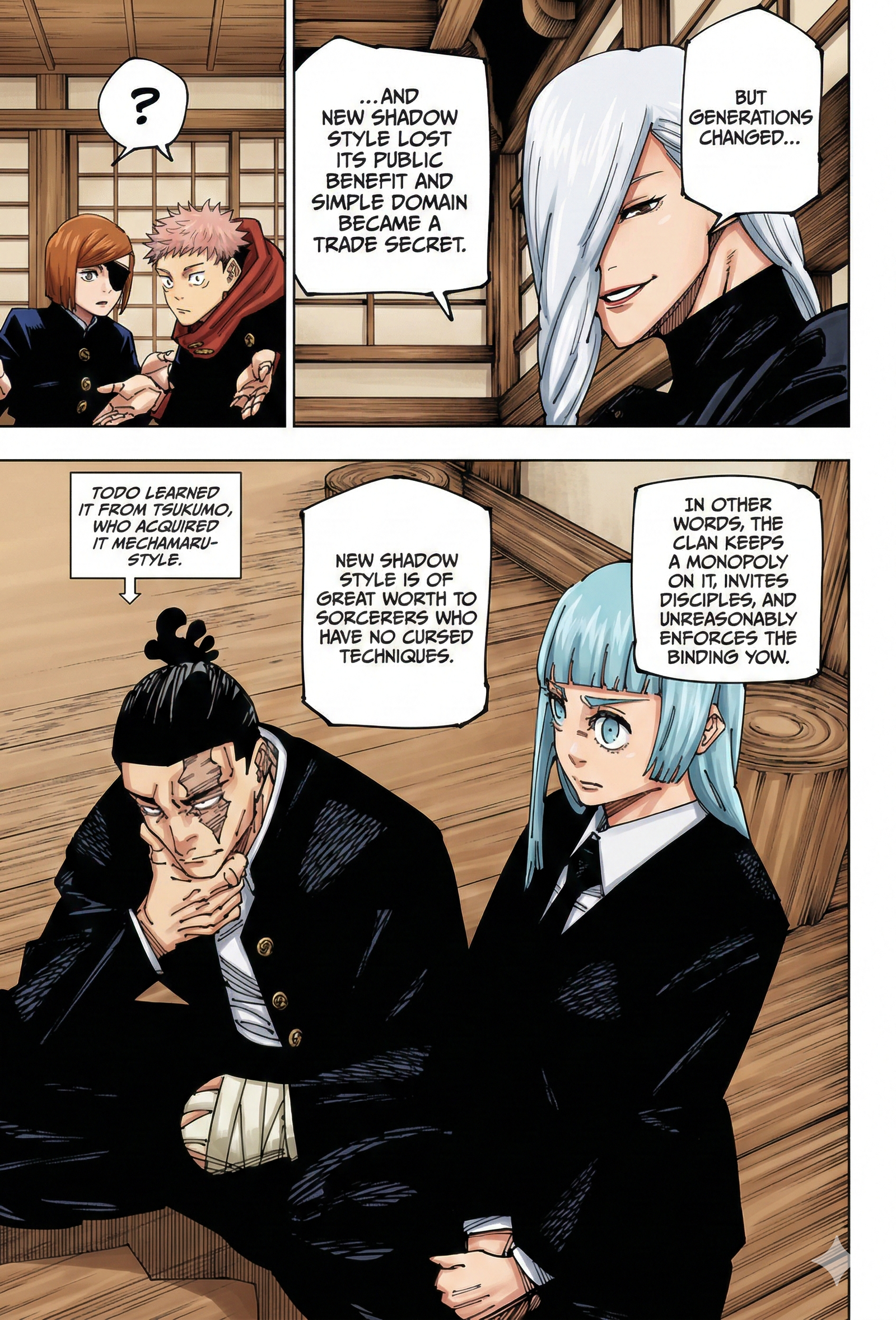 Jujutsu Kaisen Chapter 269 Page 10 - Colored Manga Panel