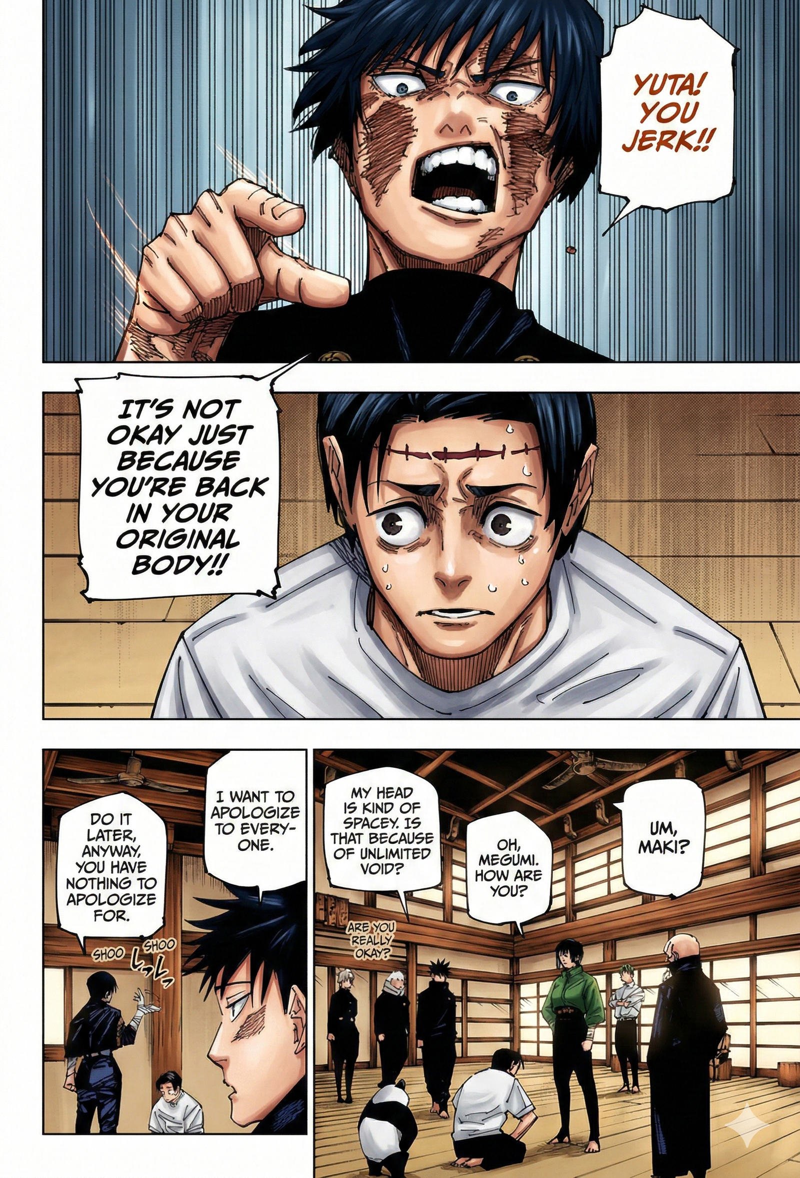 Jujutsu Kaisen Chapter 269 Page 2 - Colored Manga Panel