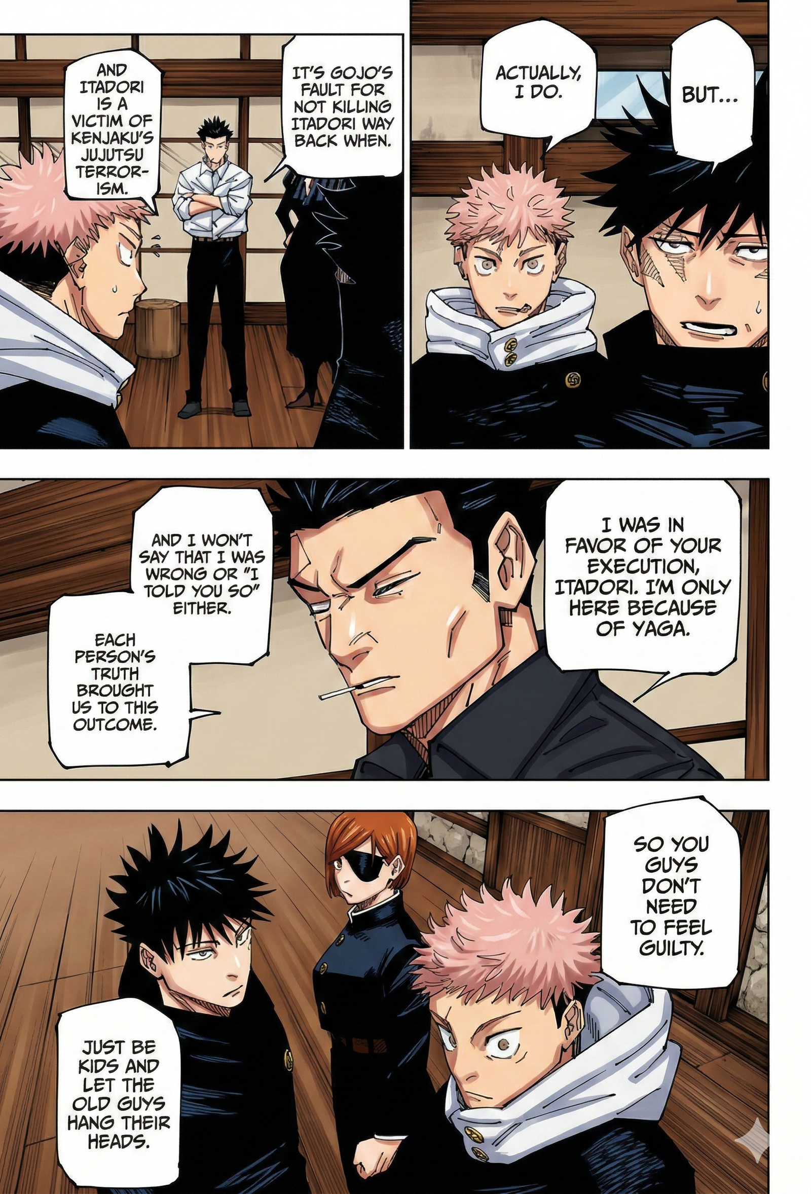 Jujutsu Kaisen Chapter 269 Page 3 - Colored Manga Panel
