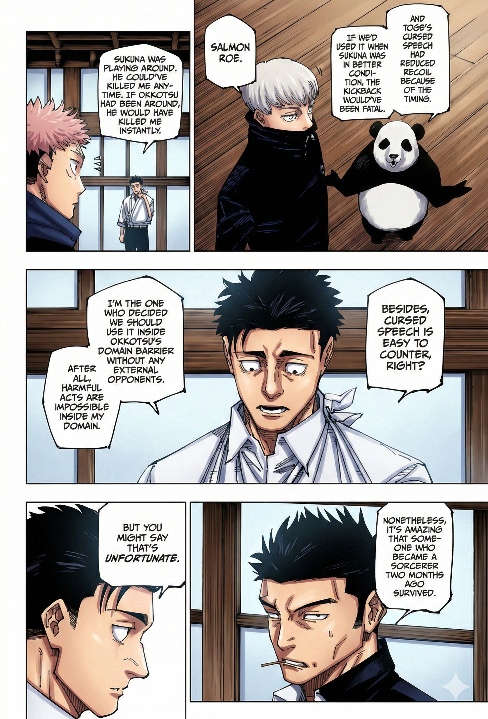 Jujutsu Kaisen Chapter 269 Page 6 - Colored Manga Panel