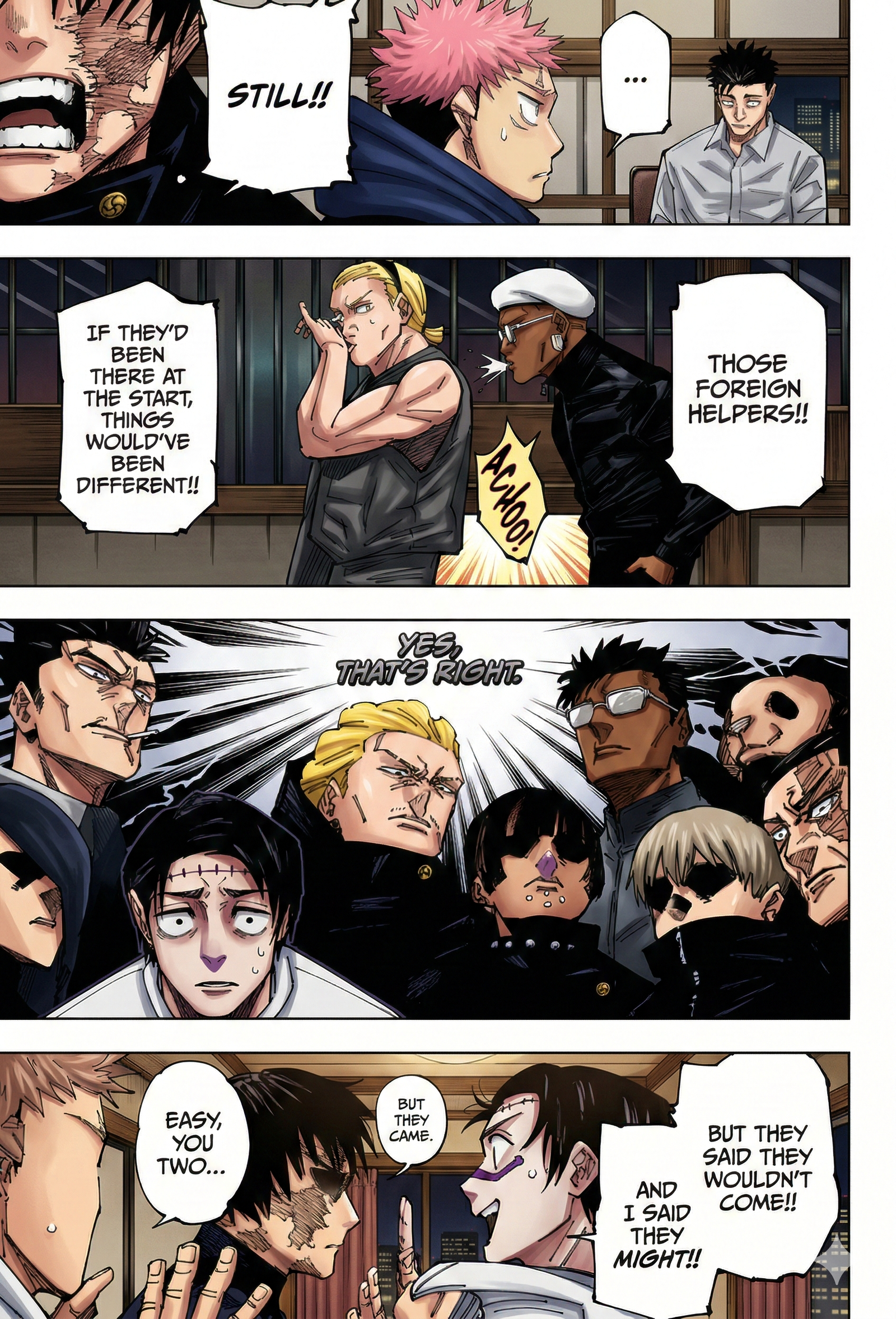 Jujutsu Kaisen Chapter 269 Page 7 - Colored Manga Panel
