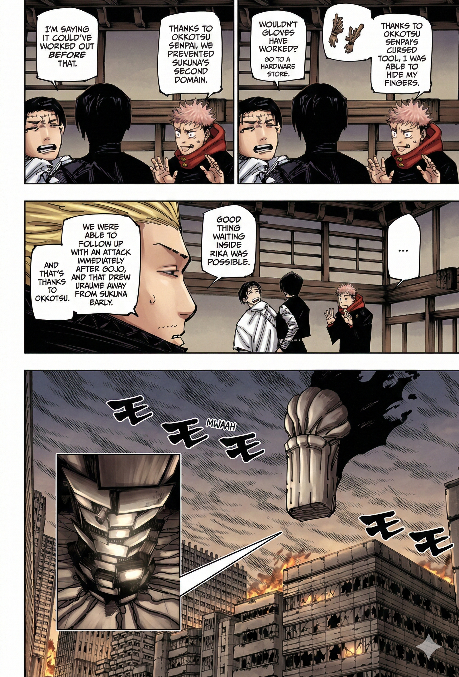 Jujutsu Kaisen Chapter 269 Page 8 - Colored Manga Panel