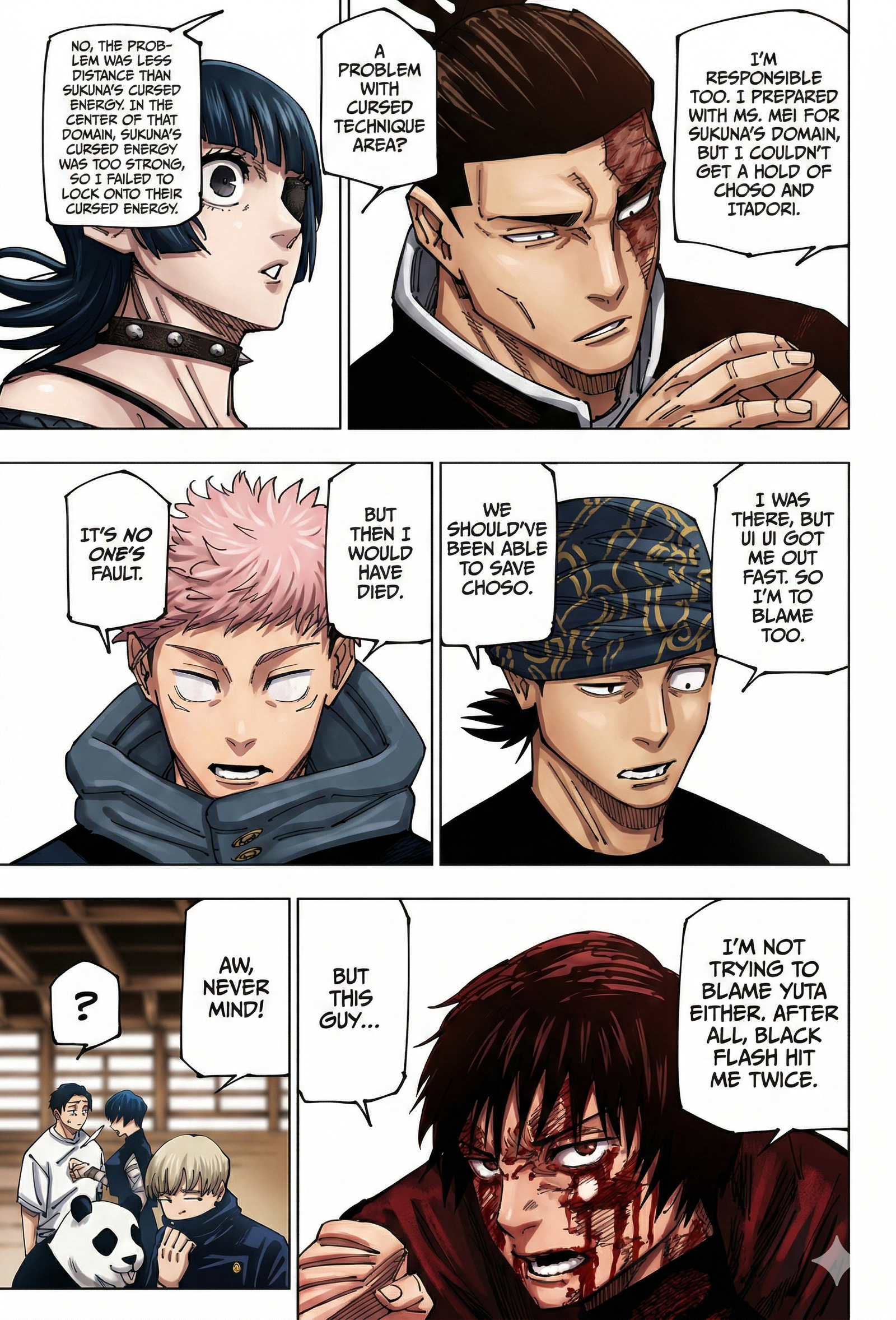 Jujutsu Kaisen Chapter 269 Page 9 - Colored Manga Panel