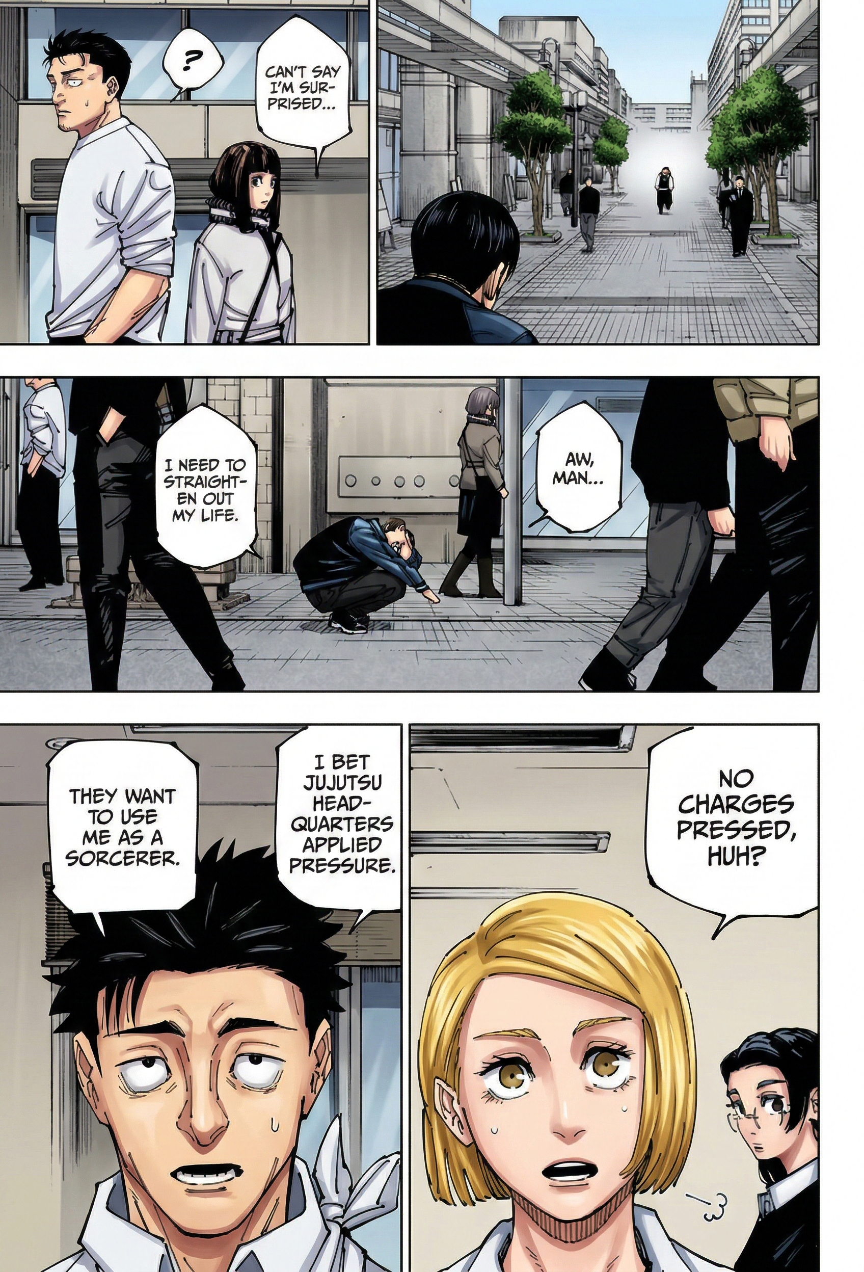 Jujutsu Kaisen Chapter 270 Page 11 - Colored Manga Panel