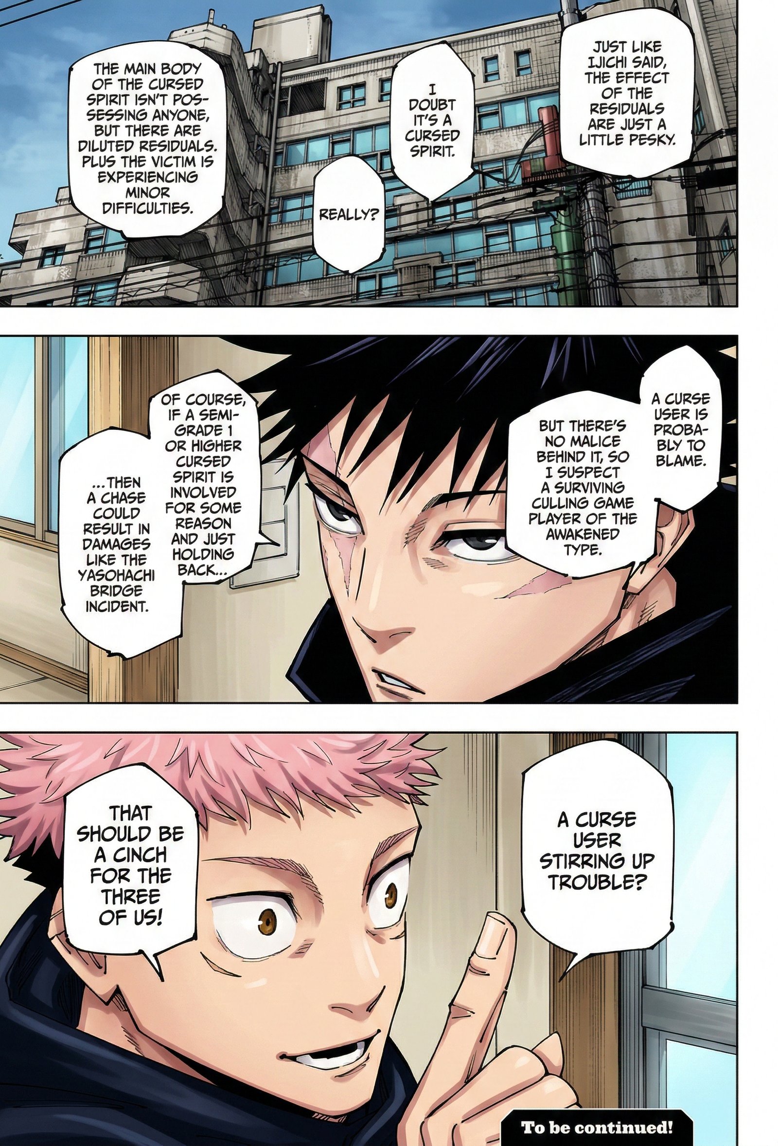 Jujutsu Kaisen Chapter 270 Page 19 - Colored Manga Panel