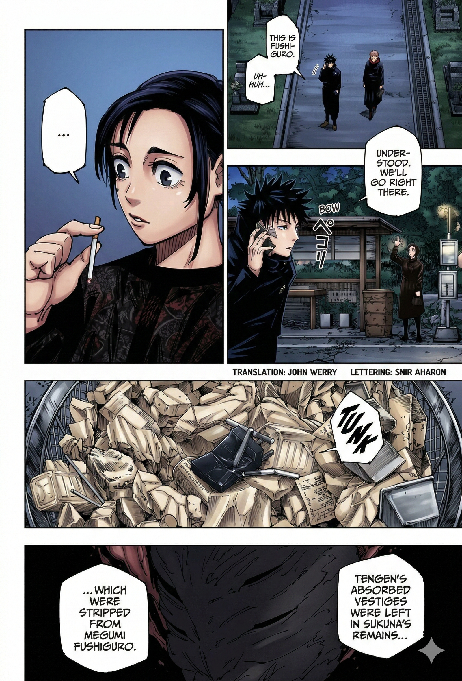 Jujutsu Kaisen Chapter 270 Page 2 - Colored Manga Panel
