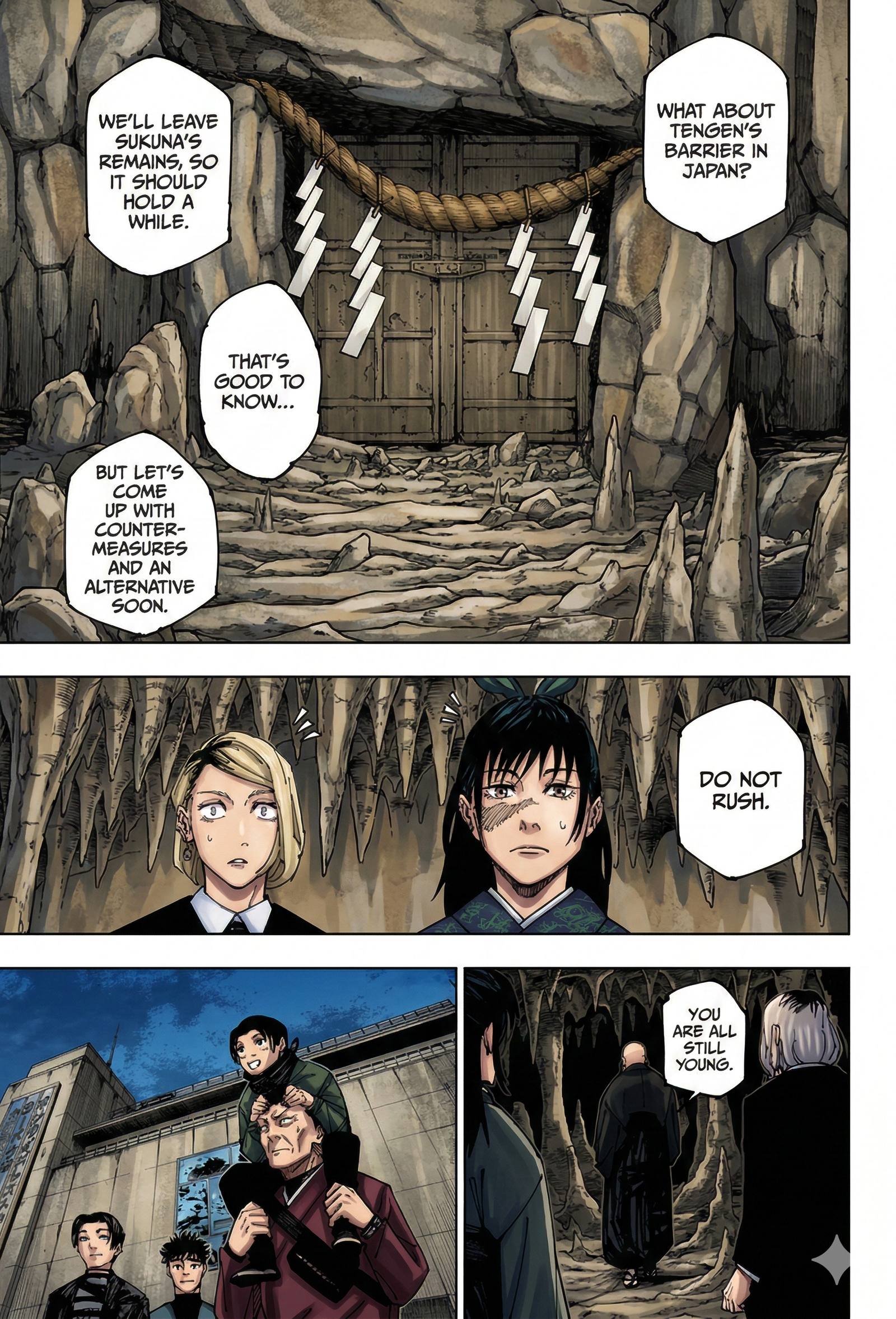 Jujutsu Kaisen Chapter 270 Page 3 - Colored Manga Panel