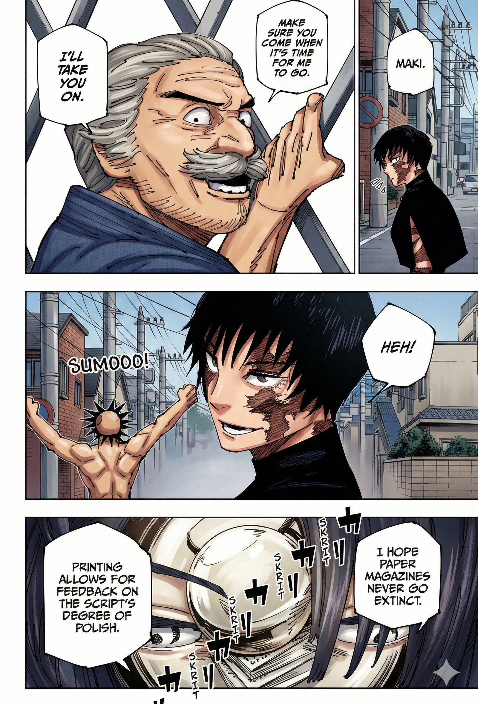 Jujutsu Kaisen Chapter 270 Page 6 - Colored Manga Panel