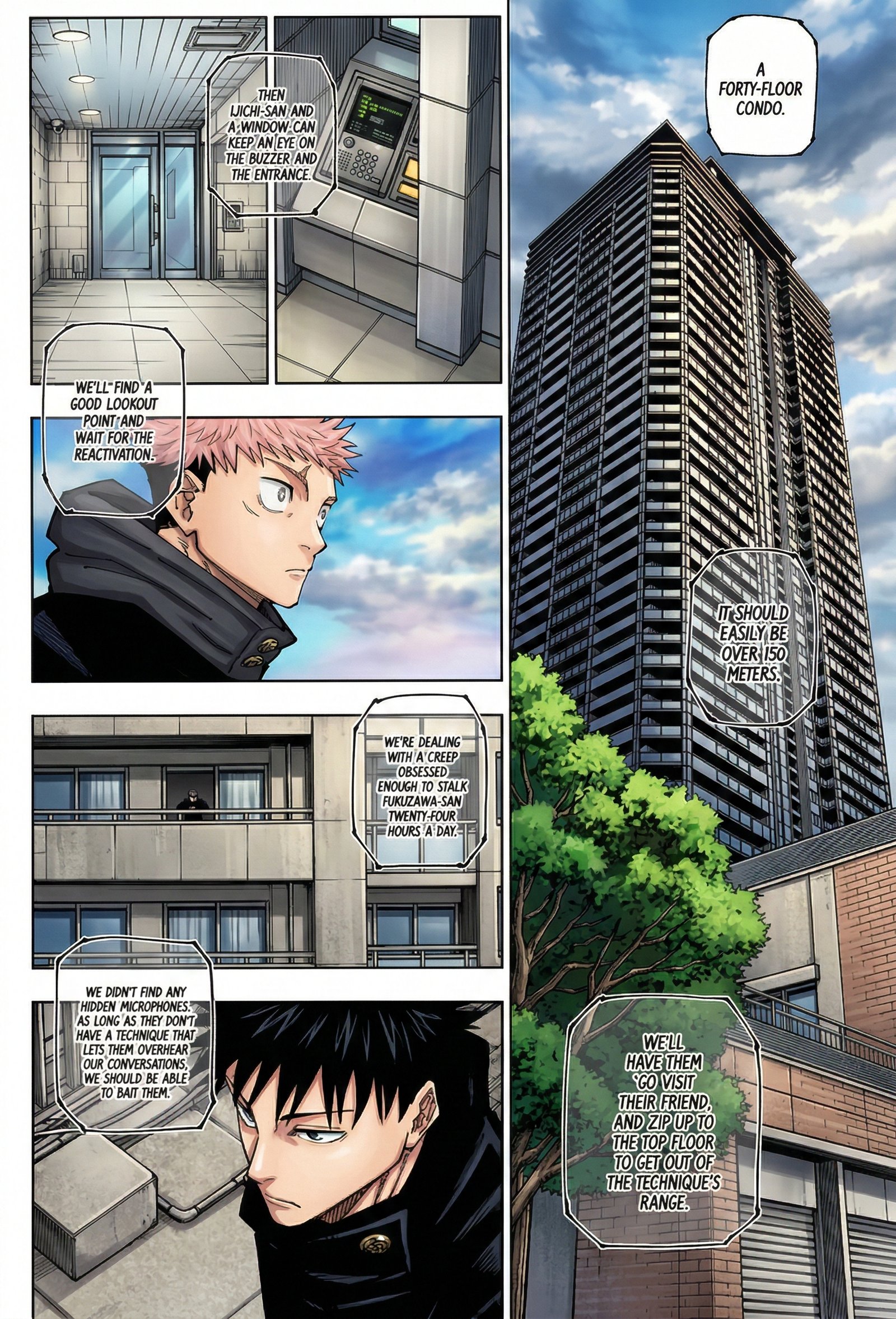 Jujutsu Kaisen Chapter 271 Page 4 - Colored Manga Panel