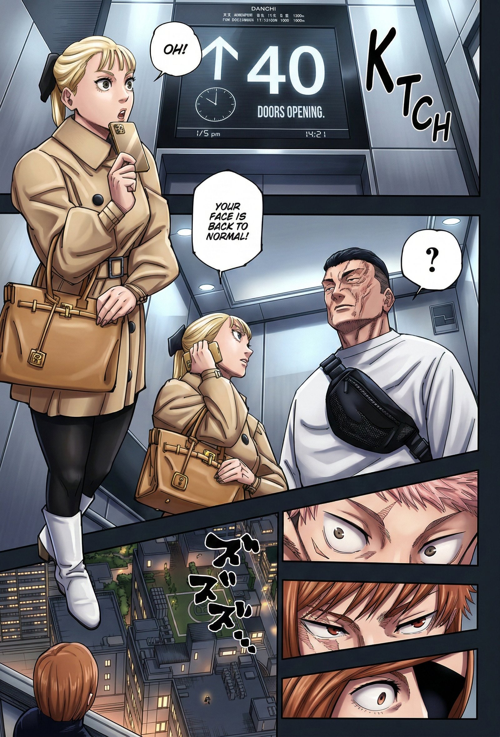 Jujutsu Kaisen Chapter 271 Page 5 - Colored Manga Panel